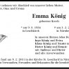 Krech Emma 1934-2011 Todesanzeige